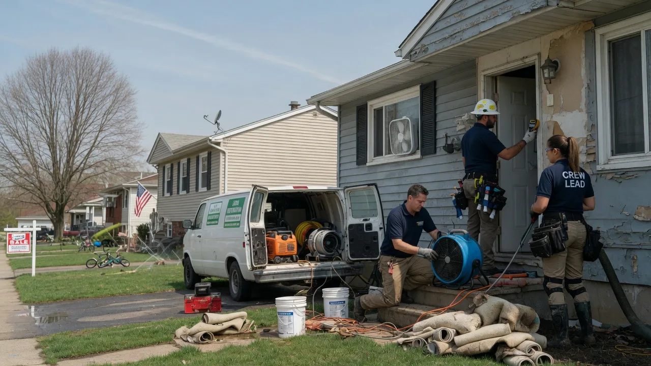 Flood Cleanup in Glennie, MI near me