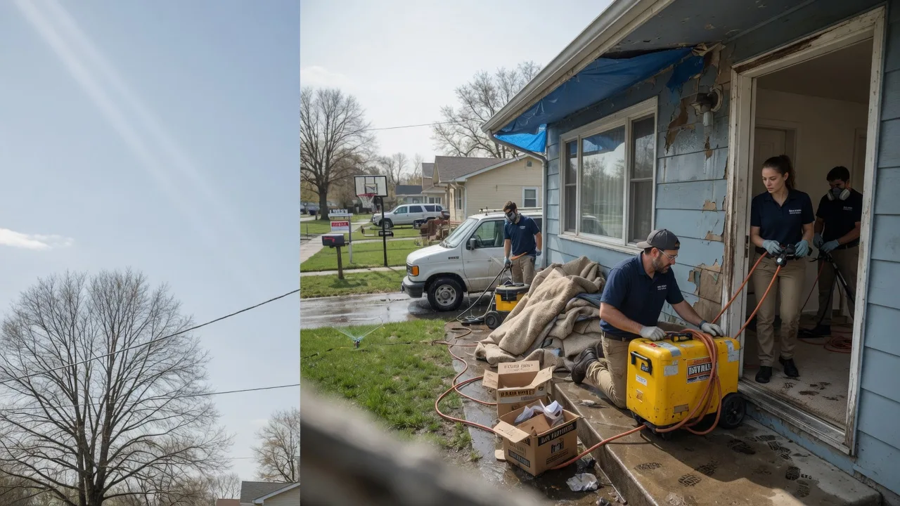 Basement Flood Cleanup in Glennie, MI near me